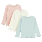 Cool Club, Bluzka dziewczęca z długim rękawem, mix, zestaw, 3 szt.