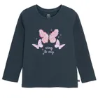 Cool Club, Bluzka dziewczęca z długim rękawem, niebieska