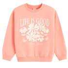 Cool Club, Bluzka dziewczęca z długim rękawem, pomarańczowa