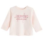 Cool Club, Bluzka dziewczęca z długim rękawem, różowa