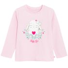 Cool Club, Bluzka dziewczęca z długim rękawem, różowa