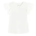 Cool Club, Bluzka dziewczęca z krótkim rękawem, biała
