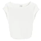 Cool Club, Bluzka dziewczęca z krótkim rękawem, biała