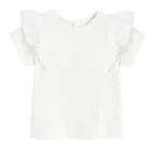Cool Club, Bluzka dziewczęca z krótkim rękawem, biała