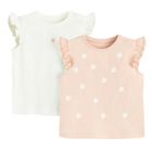 Cool Club, Bluzka dziewczęca z krótkim rękawem, mix, zestaw, 2 szt.