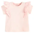 Cool Club, Bluzka dziewczęca z krótkim rękawem, różowa