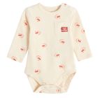 Cool Club, Body chłopięce z długim rękawem, beżowe