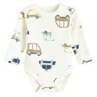 Cool Club, Body chłopięce z długim rękawem, ecru