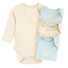 Cool Club, Body chłopięce z długim rękawem, mix, zestaw, 4 szt.