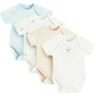 Cool Club, Body chłopięce z krótkim rękawem, mix, zestaw, 4 szt.