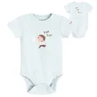 Cool Club, Body chłopięce z krótkim rękawem, niebieskie, Pucio