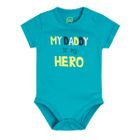 Cool Club, Body chłopięce z krótkim rękawem, slogany, My Daddy Is My Hero