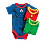 Cool Club, Body chłopięce z krótkim rękawem, The Avengers, zestaw, 3 szt.