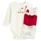 Cool Club, Body dziecięce z długim rękawem, mix, zestaw, 4 szt.