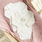 Cool Club, Body dziewczęce z długim rękawem, białe, Kubuś Puchatek, zestaw, 2 szt.