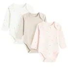 Cool Club, Body dziewczęce z długim rękawem, mix, zestaw, 3 szt.