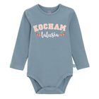 Cool Club, Body dziewczęce z długim rękawem, niebieskie