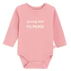 Cool Club, Body dziewczęce z długim rękawem, różowe