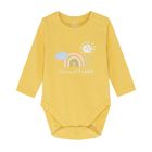 Cool Club, Body dziewczęce z długim rękawem, żółte