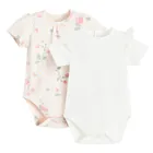 Cool Club, Body dziewczęce z krótkim rękawem, mix, zestaw, 2 szt.