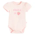 Cool Club, Body dziewczęce z krótkim rękawem, różowe