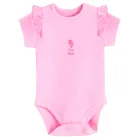 Cool Club, Body dziewczęce z krótkim rękawem, różowe