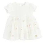 Cool Club, Body sukienka dziewczęce z krótkim rękawem, białe