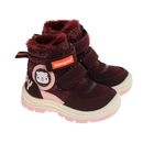 Cool Club, Buty zimowe dziewczęce, bordowe, ocieplane, Fisher-Price
