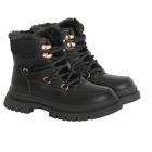 Cool Club, Buty zimowe dziewczęce, ocieplane, czarne