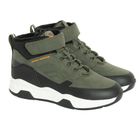 Cool Club, Buty zimowe, zielone, ocieplane, skórzana wkładka