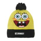 Cool Club, Czapka chłopięca, czarno-żółta, SpongeBob