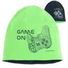 Cool Club, Czapka chłopięca, dwustronna, granatowo-zielona