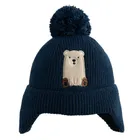 Cool Club, Czapka chłopięca z pomponem, niebieska