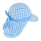 Cool Club, Czapka dziewczęca safari, biało-niebieska