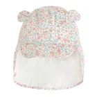 Cool Club, Czapka dziewczęca, safari, UV 50, ecru