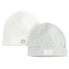 Cool Club, Czapka niemowlęca, prążkowana, mix, zestaw, 2 szt.