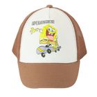 Cool Club, Czapka z daszkiem chłopięca, brązowa, SpongeBob