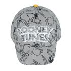 Cool Club, Czapka z daszkiem chłopięca, szara, Looney Tunes