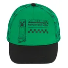 Cool Club, Czapka z daszkiem chłopięca, zielona, Minecraft