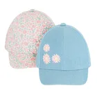 Cool Club, Czapka z daszkiem dziewczęca, mix, zestaw, 2 szt.