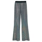 Cool Club, Jegginsy dziewczęce, flare, czarne holo