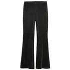 Cool Club, Jegginsy dziewczęce, flare, welurowe, czarne