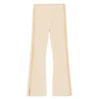 Cool Club, Jegginsy dziewczęce, flare, welurowe, prążkowane, beżowe