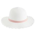 Cool Club, Kapelusz dziewczęcy, słomiany, biały