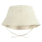 Cool Club, Kapelusz muślinowy chłopięcy, wiązany, beżowy