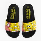 Cool Club, Klapki chłopięce, czarne, SpongeBob