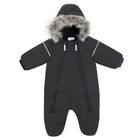 Cool Club, Kombinezon chłopięcy z kapturem, ocieplany, czarny
