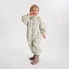 Cool Club, Kombinezon przeciwdeszczowy chłopięcy z kapturem, beżowy