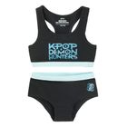 Cool Club, Komplet bielizny dziewczęcy, Top, Majtki, czarny, K-Pop Demon Hunters