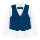 Cool Club, Komplet chłopięcy, Koszula z długim rękawem, Kamizelka, mix